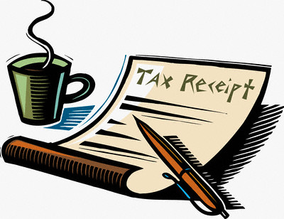 Income Tax Receipts and any Refund money owed to individuals will be